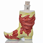 -0,05л Фарфор МИНИ-ШТОФ "БАШНЯ" в цвете и золоте 0,05л в комплекте 