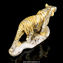 Скульптура из камня "Тигр". Офиокальцит, фотография 6. Интернет-магазин ЛАВКА ПОДАРКОВ