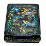 Шкатулка с художественной росписью "В засидке", фотография 2. Интернет-магазин ЛАВКА ПОДАРКОВ