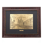 Офорт черно-белый "Санкт-Петербург. Храм Спас на крови" 30 x 40 см