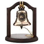 Колокол бронзовый на подставке "Совет да любовь"