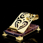 0057305  Златоуст ПОДСТАВКА ПОД МОБИЛЬНЫЙ ТЕЛЕФОН яшма