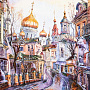 Картина "Москва" 57 х 47 см, фотография 2. Интернет-магазин ЛАВКА ПОДАРКОВ