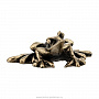 Бронзовая статуэтка "Лягушка в траве", фотография 3. Интернет-магазин ЛАВКА ПОДАРКОВ
