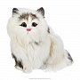 Игрушка из меха "Пушистая кошка", фотография 1. Интернет-магазин ЛАВКА ПОДАРКОВ