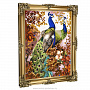 Картина янтарная "Павлин" 60х80 см, фотография 7. Интернет-магазин ЛАВКА ПОДАРКОВ