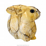 Скульптура из натурального камня "Кролик". Ангидрид, фотография 2. Интернет-магазин ЛАВКА ПОДАРКОВ