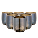  ГХСЗ RNGSН9370 Набор 6 СТАКАНОВ 310мл "ГОРЬКИЙ ШОКОЛАД"  3