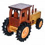 Деревянная игрушка "Трактор", фотография 3. Интернет-магазин ЛАВКА ПОДАРКОВ