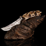 Нож сувенирный на подставке "Охотник"