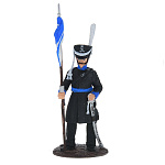 0042655-цвет Ол.миниатюра Серия Война 1812г"Казак2-го Александрийского конного полкаСПБ "арт.1242