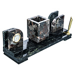 0074911/0003  Нат.камень Письменный прибор  320*100*110