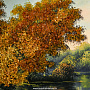 Картина янтарная "Пейзаж" 54х90 см, фотография 4. Интернет-магазин ЛАВКА ПОДАРКОВ