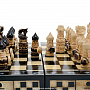 Шахматы деревянные резные "Дорожные" 30х30 см, фотография 4. Интернет-магазин ЛАВКА ПОДАРКОВ