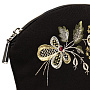 Косметичка "Заря". Черная с вышивкой, фотография 3. Интернет-магазин ЛАВКА ПОДАРКОВ