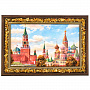 Картина янтарная "Храм Василия Блаженного" 24х15 см, фотография 3. Интернет-магазин ЛАВКА ПОДАРКОВ