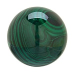 Шар-антистресс из малахита