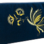 Очечник "Птица". Темно-синий с вышивкой, фотография 3. Интернет-магазин ЛАВКА ПОДАРКОВ