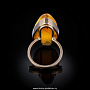 Кольцо с янтарем (серебро 925*) 6,73гр., фотография 3. Интернет-магазин ЛАВКА ПОДАРКОВ