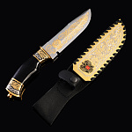 Нож сувенирный "Герб РФ". Златоуст