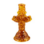 Подсвечник из янтаря "Церковный", фотография 2. Интернет-магазин ЛАВКА ПОДАРКОВ