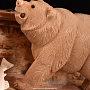 Скульптура из бивня мамонта "Медведи", фотография 5. Интернет-магазин ЛАВКА ПОДАРКОВ