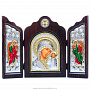Икона триптих "Казанская Божья Матерь", фотография 1. Интернет-магазин ЛАВКА ПОДАРКОВ
