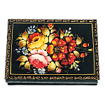 202931/5 ШКАТУЛКА ПРИНТ "ЦВЕТОЧНЫЕ МОТИВЫ",пион,14*10*3,5 см