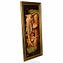 Картина янтарная "Слоны" 51х111 см, фотография 2. Интернет-магазин ЛАВКА ПОДАРКОВ