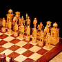 Шахматный стол из дерева "Битва на Ниле" в эксклюзивном наборе, фотография 9. Интернет-магазин ЛАВКА ПОДАРКОВ