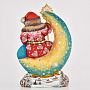 Скульптура "Дед Мороз на месяце", фотография 3. Интернет-магазин ЛАВКА ПОДАРКОВ