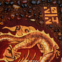Картина янтарная "Китайский дракон" 47х37 см, фотография 5. Интернет-магазин ЛАВКА ПОДАРКОВ