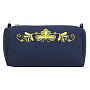 Косметичка "Листопад". Темно-синяя с вышивкой, фотография 2. Интернет-магазин ЛАВКА ПОДАРКОВ