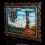 Панно деревянное "Санкт-Петербург", фотография 3. Интернет-магазин ЛАВКА ПОДАРКОВ