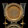 Питейный набор для шампанского на 2 персоны. Златоуст, фотография 1. Интернет-магазин ЛАВКА ПОДАРКОВ