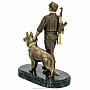 Бронзовая статуэтка "Пограничник", фотография 3. Интернет-магазин ЛАВКА ПОДАРКОВ