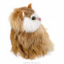 Игрушка из меха "Рыжая пушистая кошка", фотография 3. Интернет-магазин ЛАВКА ПОДАРКОВ
