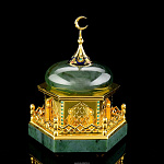 Нефритовая шкатулка "Мечеть" Златоуст