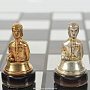 Шахматы из камня. Обсидиан, фотография 3. Интернет-магазин ЛАВКА ПОДАРКОВ