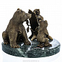 Бронзовая скульптура "Три медведя", фотография 4. Интернет-магазин ЛАВКА ПОДАРКОВ