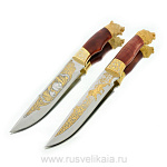 0017536 Златоуст Оружие сувенирное НОЖ "Сафари" (украшенная рукоять) (НС 5) 