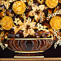 Картина янтарная "Цветы" 60х80 см, фотография 4. Интернет-магазин ЛАВКА ПОДАРКОВ