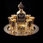 0064609 Златоуст НАБОР питейный "Нова": Графин +6 рюмок (NAW 5034) в П/У