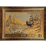  Златоуст Гравюра "Олень" 