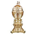 Пасхальное яйцо-шкатулка "Царское". Традиции Фаберже