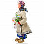 Коллекционная кукла ручной работы "Девочка пасхальная", фотография 3. Интернет-магазин ЛАВКА ПОДАРКОВ