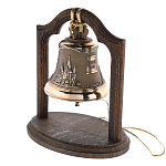 0050797/1072-матовый КОЛОКОЛ "Москва" СРЕДНИЙ  вес 1кг (без подставки)