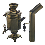 Самовар жаровой 3 л медальный. Клейма Баташева