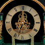 Часы каминные из малахита и бронзы с позолотой "Конь", фотография 5. Интернет-магазин ЛАВКА ПОДАРКОВ