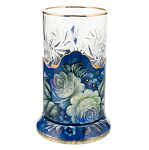 Подстаканник с ручной росписью. Жостово